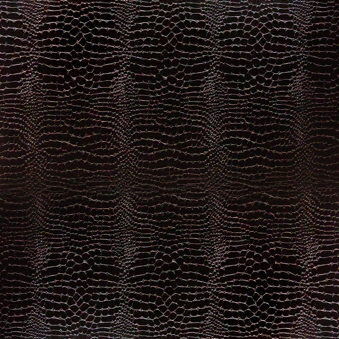 Prägepapier Croco Black Black 787x500 mm