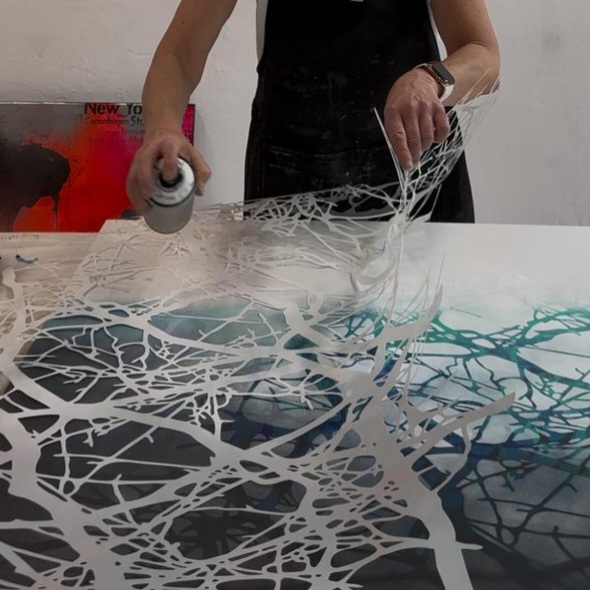Etter Art Stencil A0 AUF ANFRAGE