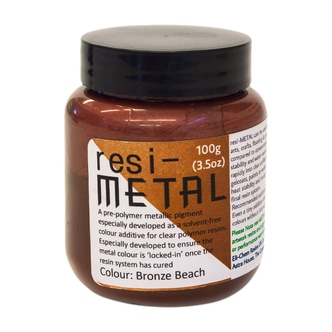 resi-METAL Metallic Pigmentpaste Bronze Beach 100g