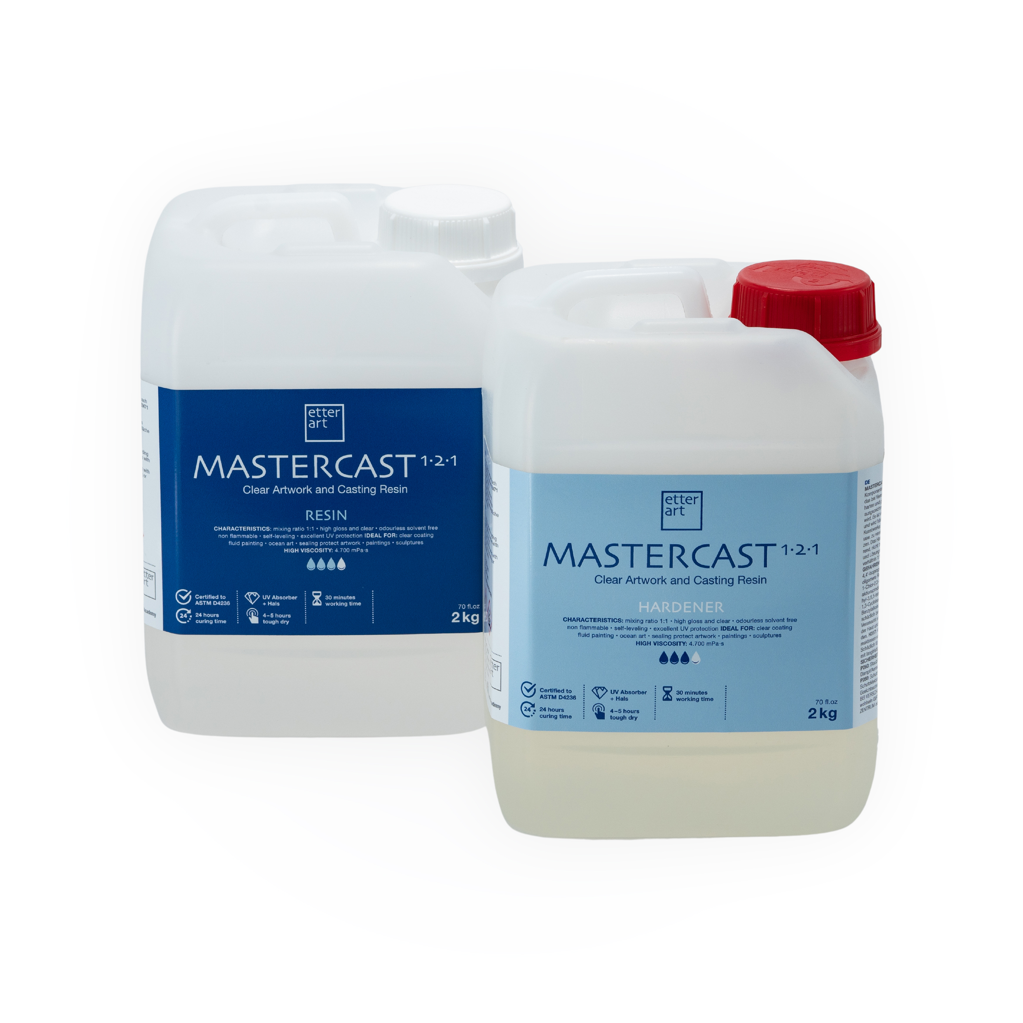 MASTERCAST 1-2-1 - Set 4 kg