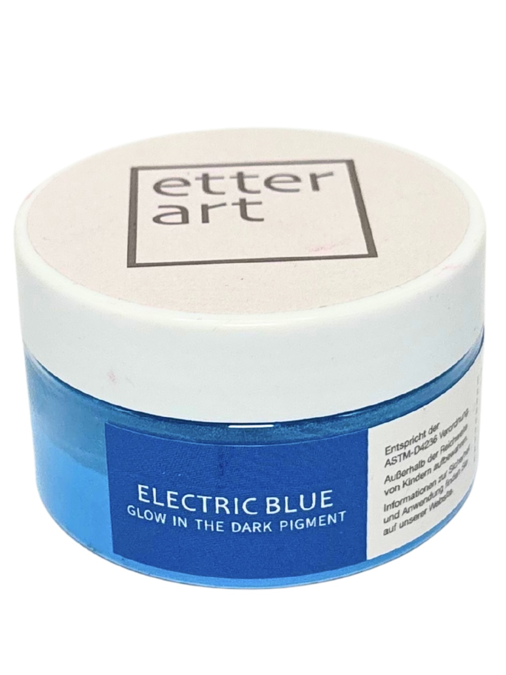 Glow in the Dark Fluorecent Elecrtic Blue