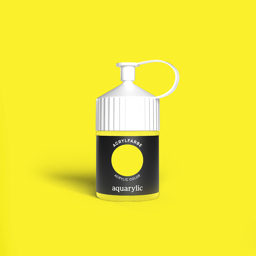 Acrylfarbe 250 ml-Zitronengelb