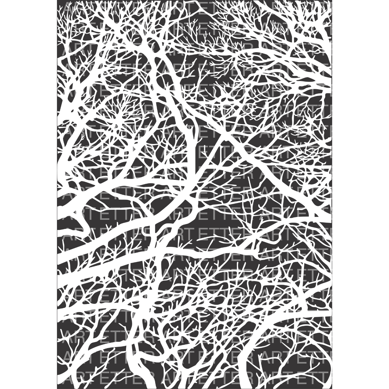 TREES - 21,0 x 29,7 cm