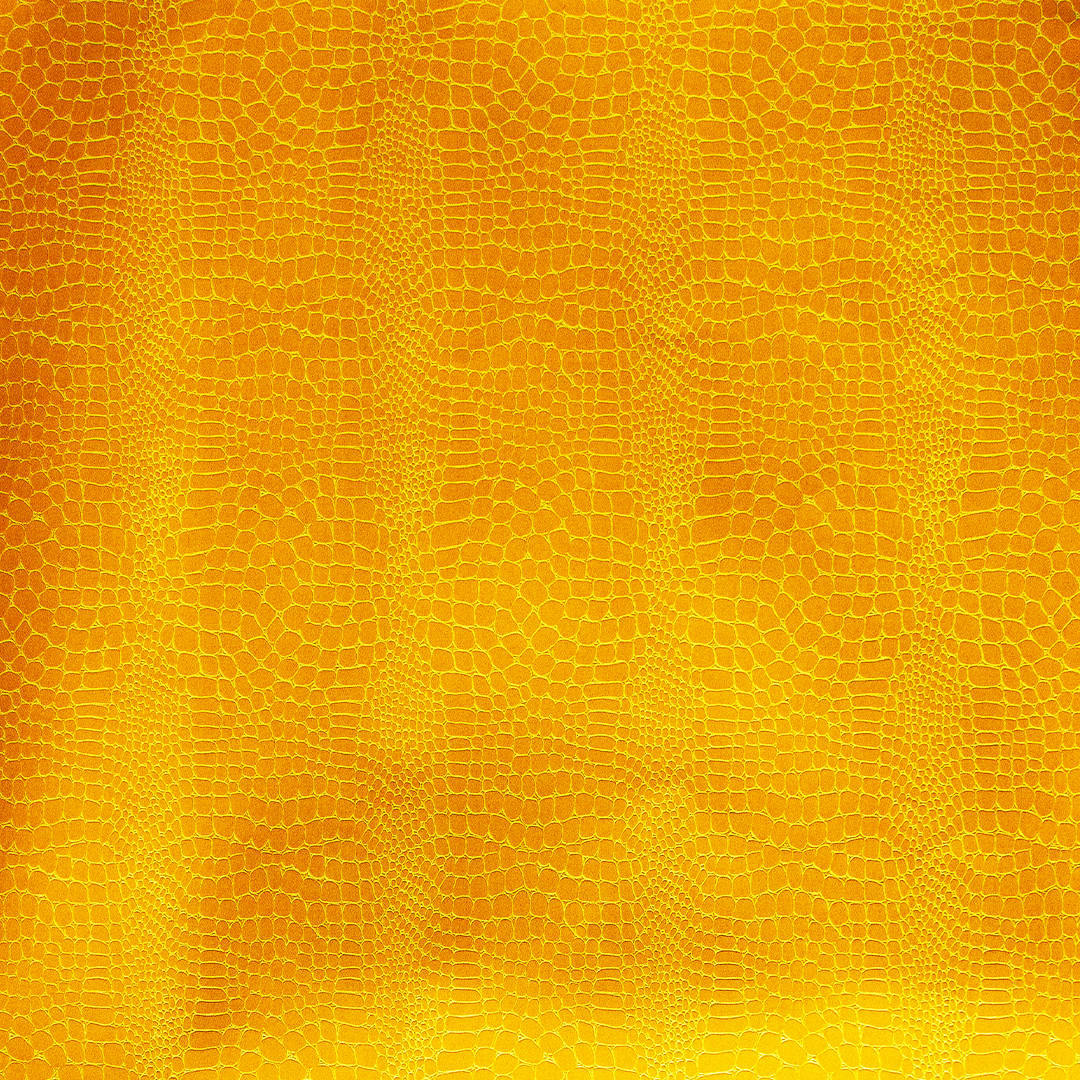 Prägepapier Croco Yellow in 2 Größen